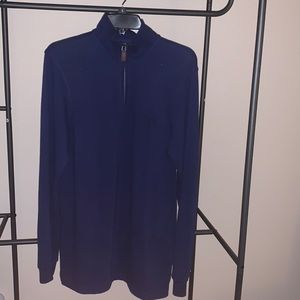 Chaps Zip Pullover Sweater